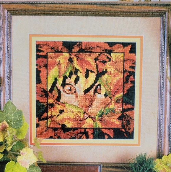 Cross Stitch Pattern Fall & Winter Cats - Picture 3 of 10
